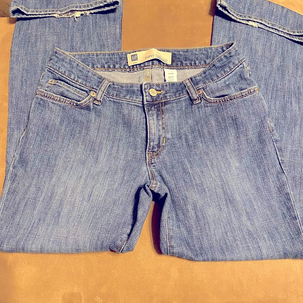 Gap Curvy Low Rise Stretch Jeans, Sz. 4 Ank.
